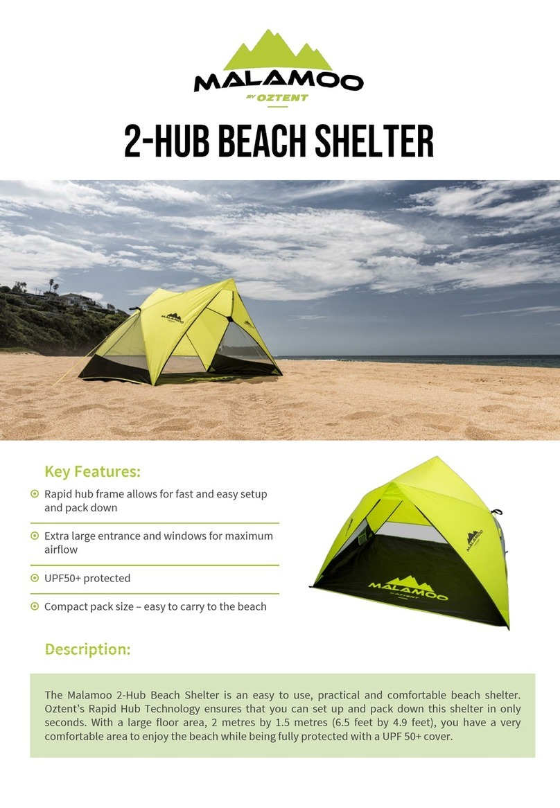 OZTENT MALAMOO MASHTEBS02A Setup instructions OZTENT MALAMOO MASHTEBS02A Setup instructions