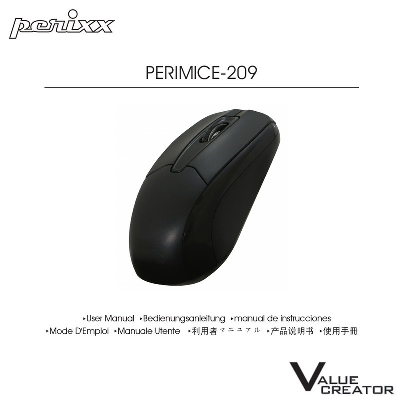 perixx PERIMICE-209 user manual
