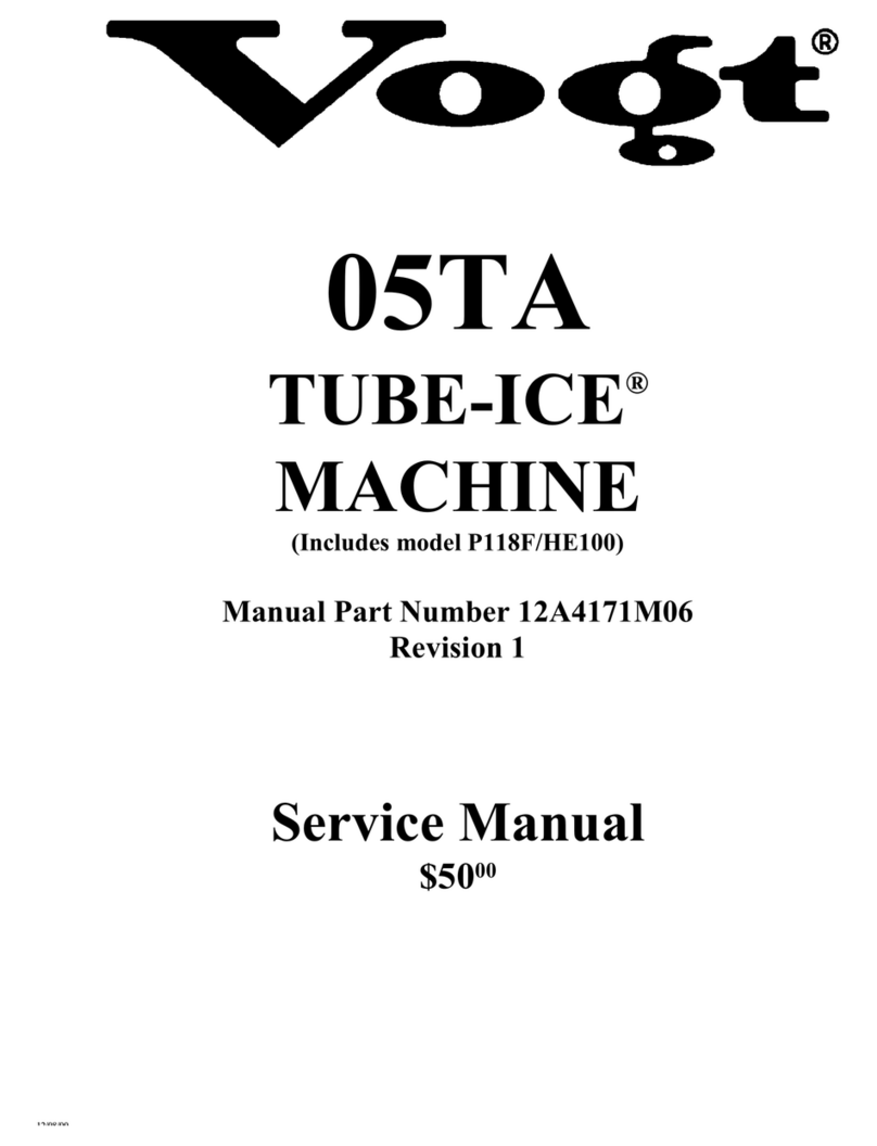 Vogt TUBE-ICE 05TA User manual