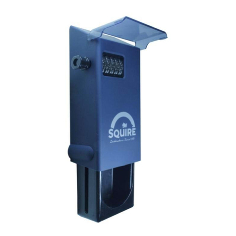 Squire Stronghold Keysafe How to Set Your Own Code