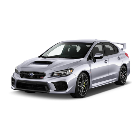 Subaru WRX 2021 owner's manual