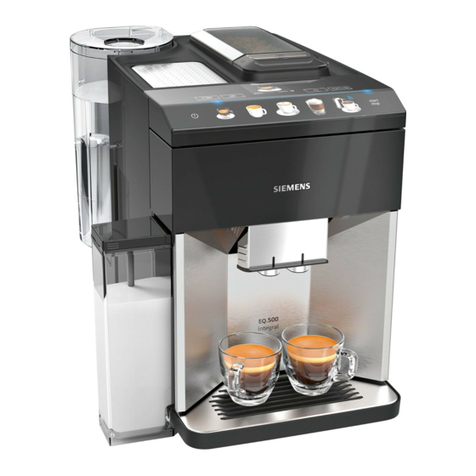 Siemens TQ507DF3 User manual