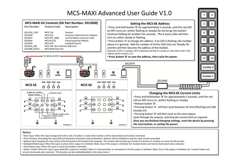 WAGO MCS-MAXI Assembly instructions