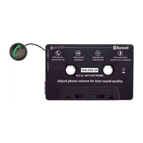 Simple BTHFS380 user manual