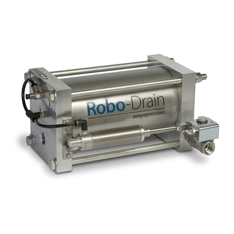 Filtration Group Air System Products Robo-Drain RD750 User manual Filtration Group Air System Products Robo-Drain RD750 User manual