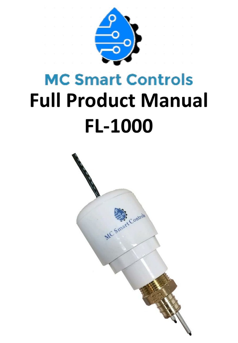 MC Smart Controls FL-1000 product manual