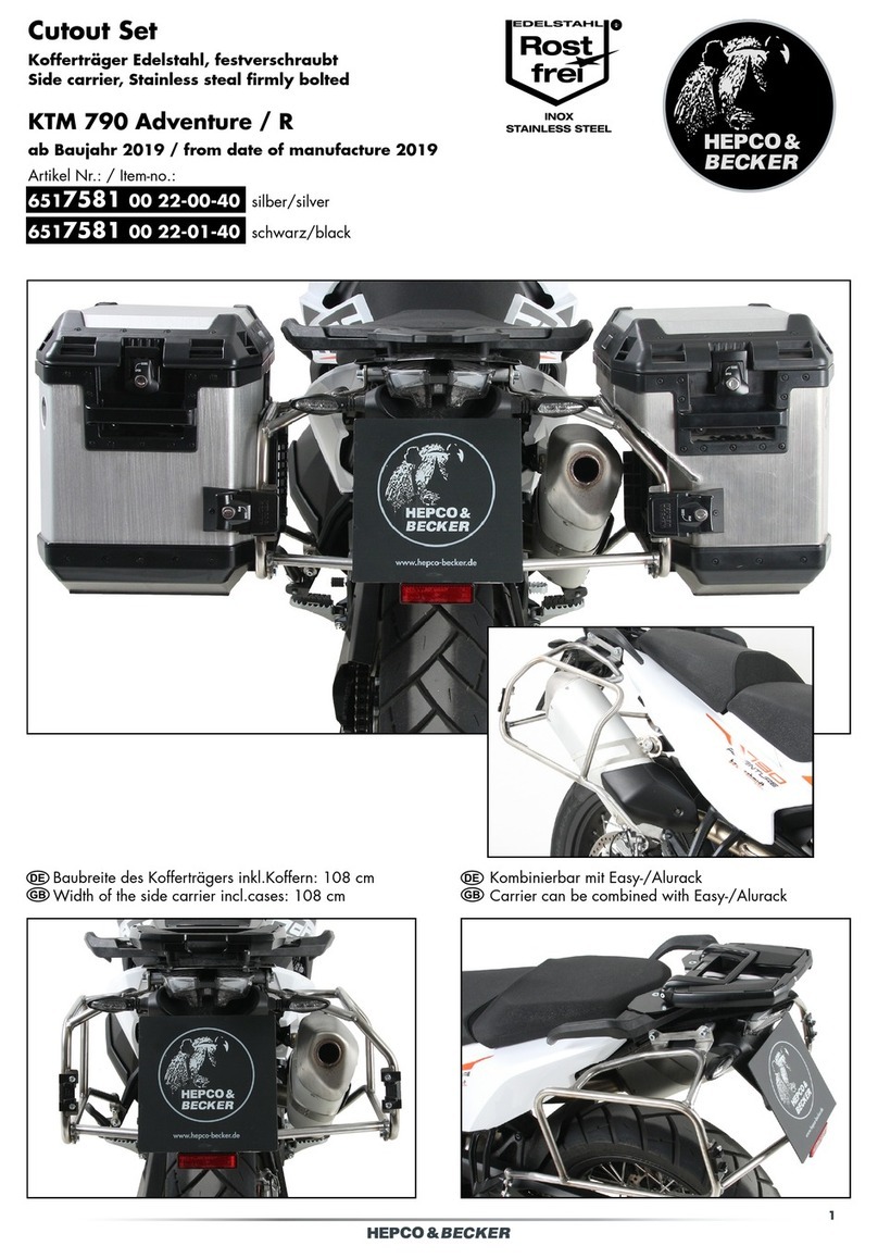 hepco & becker 65175810022-00-40 User manual