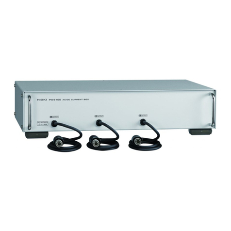 Hioki PW9100-03 User manual