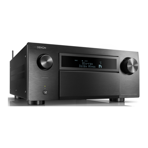 Denon AVC-X8500H User manual