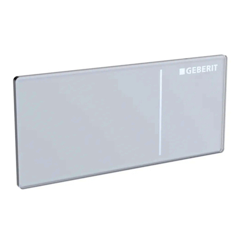 Geberit 11 5.083.SI.1 installation manual Geberit 11 5.083.SI.1 installation manual