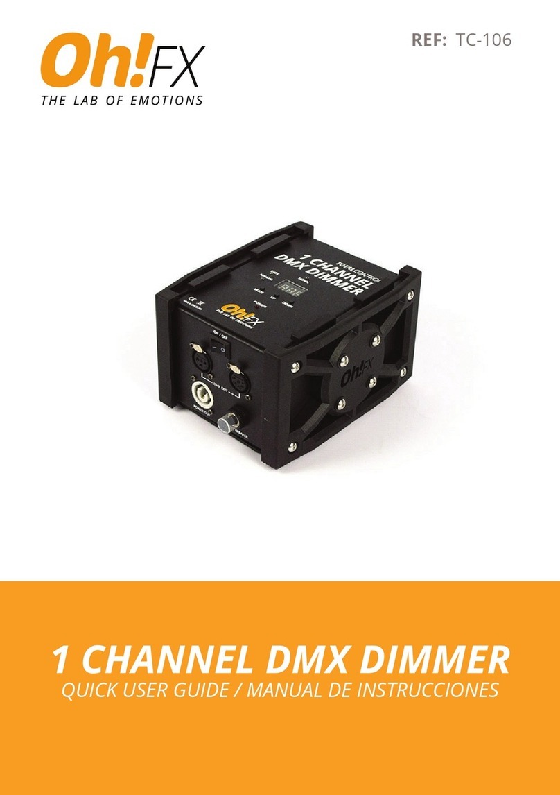 Oh!FX TC-106 Quick user guide