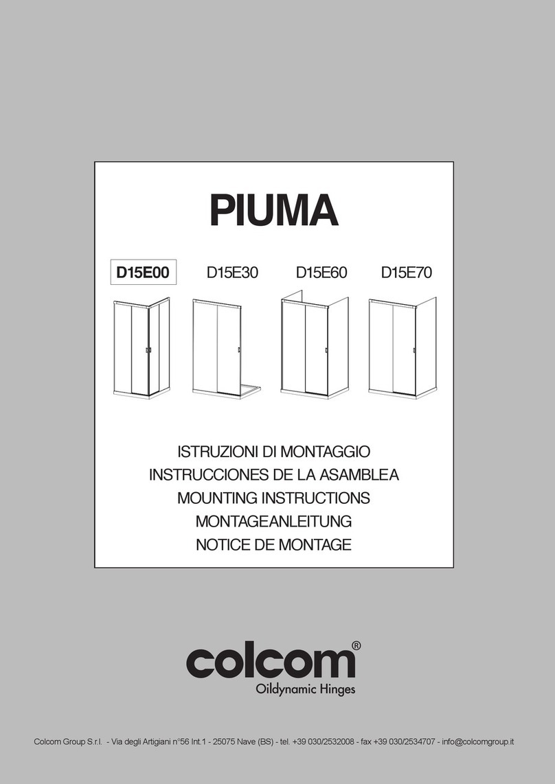 Colcom PIUMA D15E00 User manual