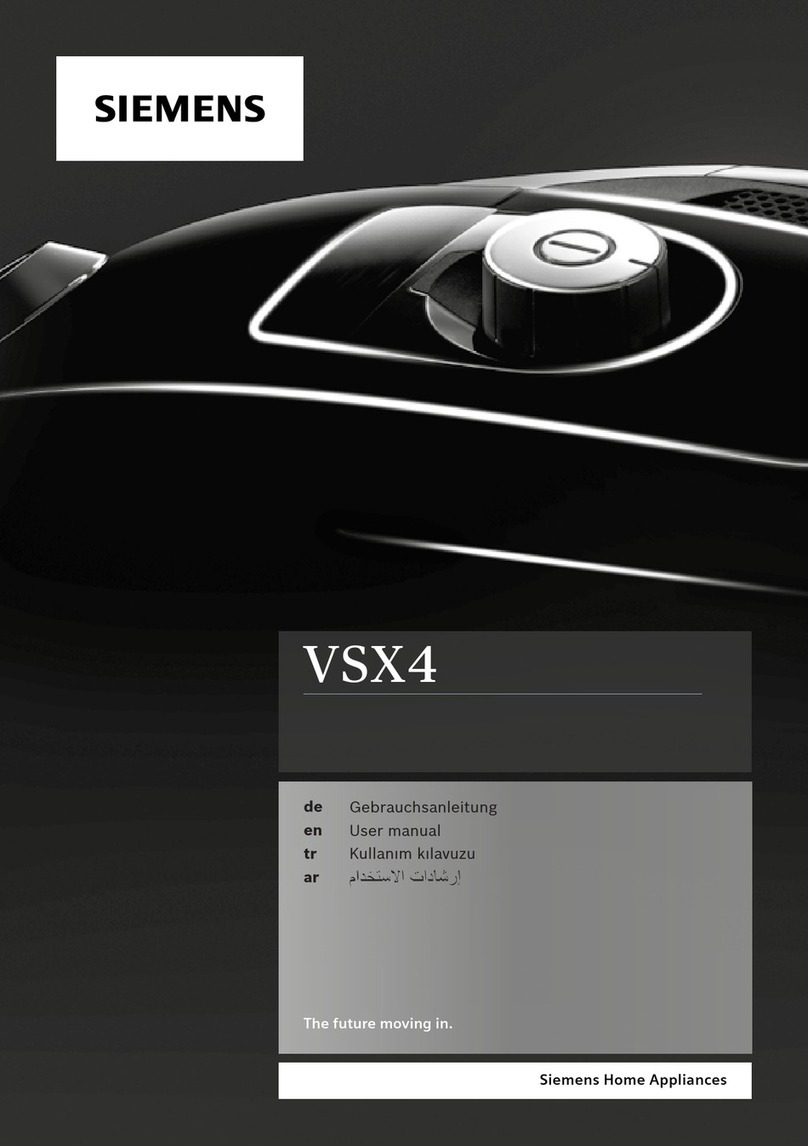 Siemens VS X4 User manual