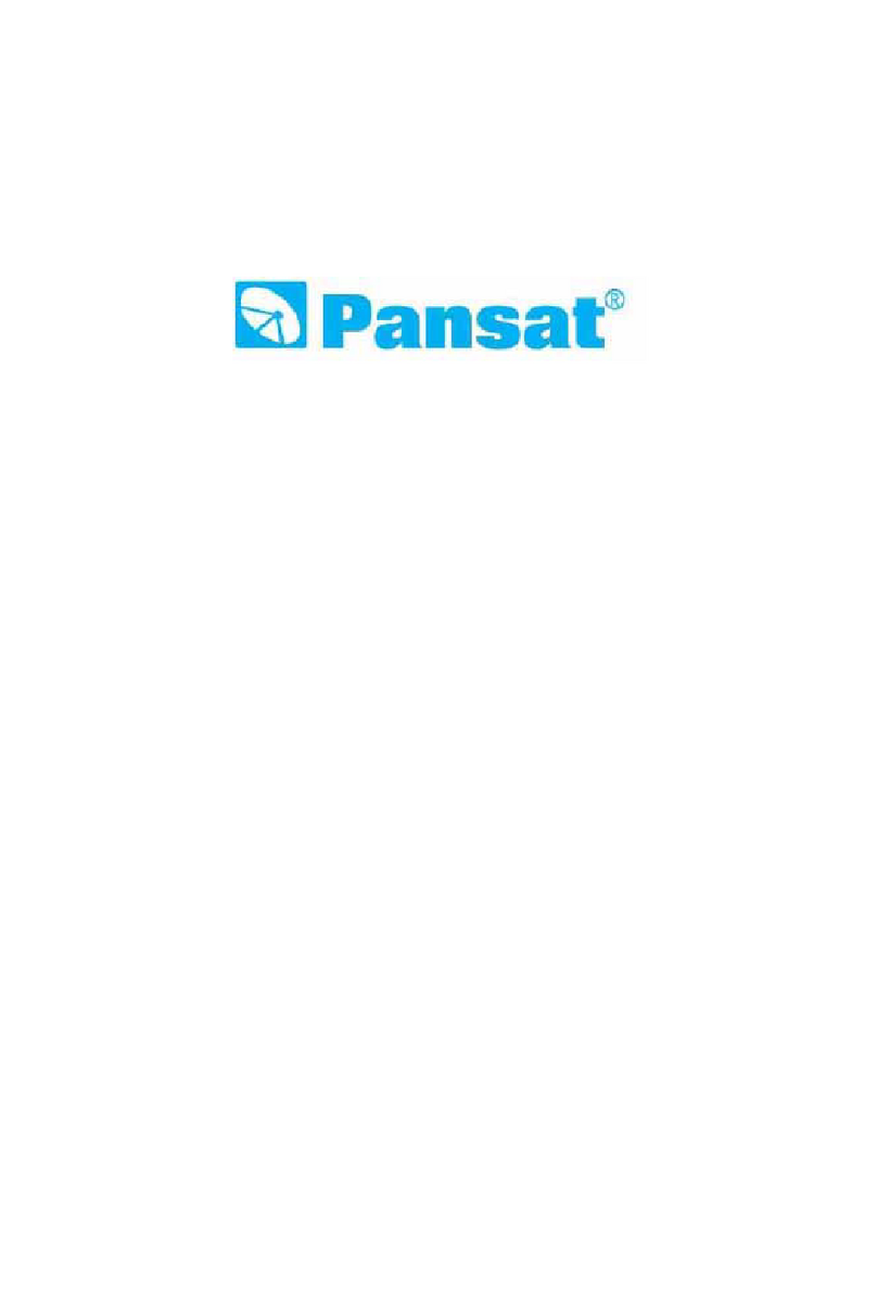 Pansat 250SM User manual