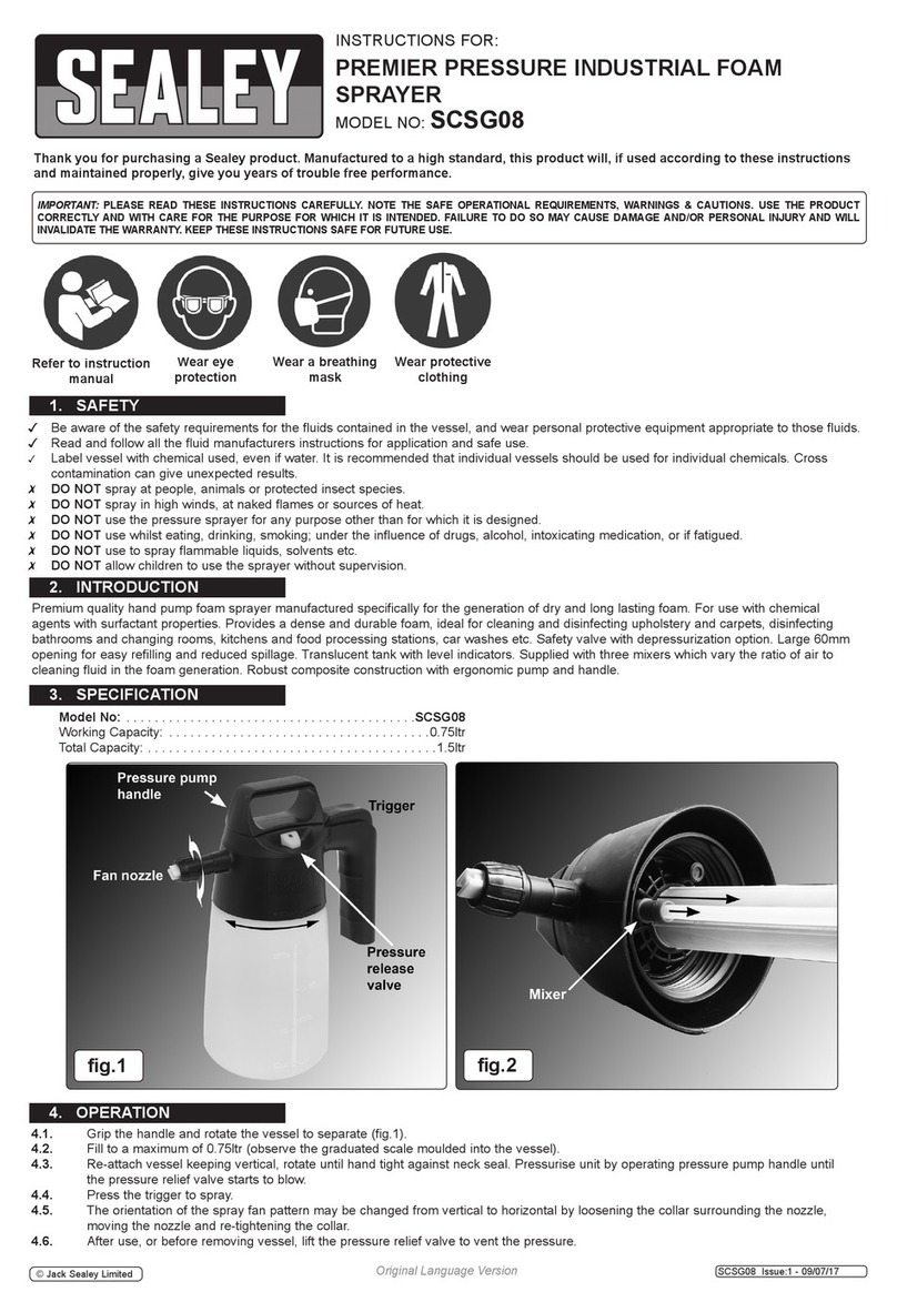 Sealey SCSG08 User manual