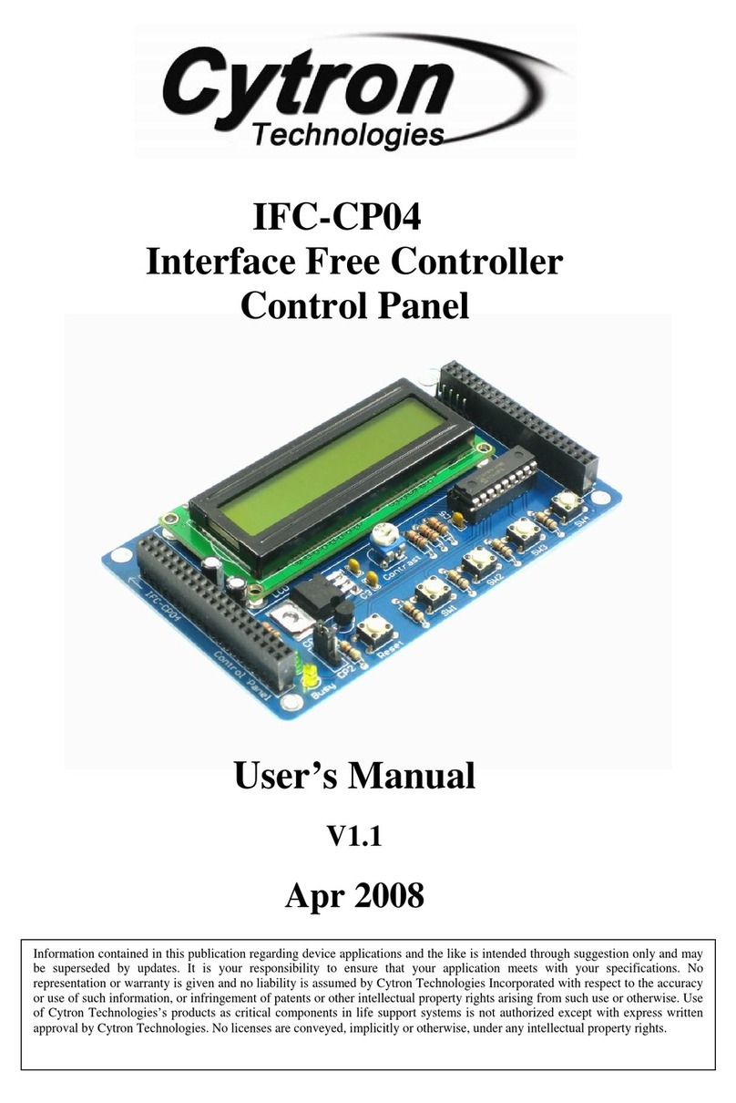 Cytron Technologies IFC-CP04 user manual