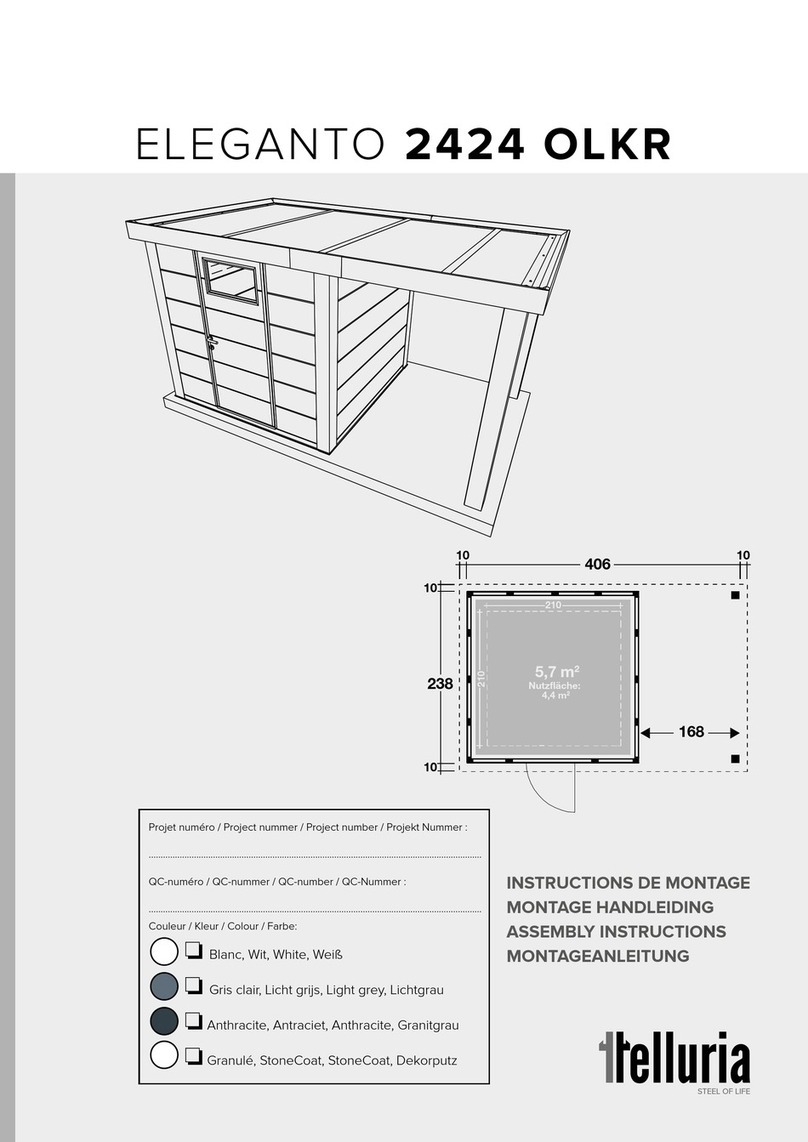 telluria ELEGANTO 2424 OLKR Assembly instructions