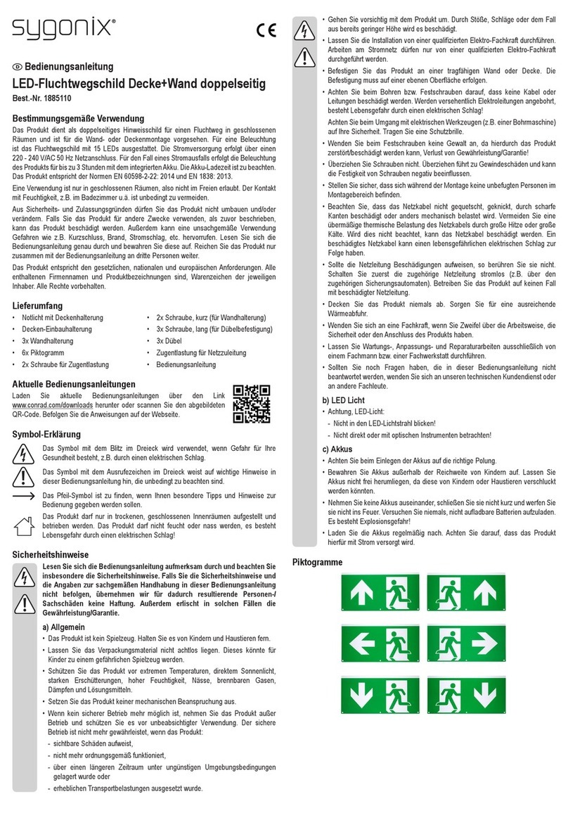 Sygonix SY 1885110 User manual