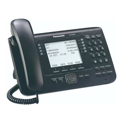 Panasonic KX-NT560 User manual