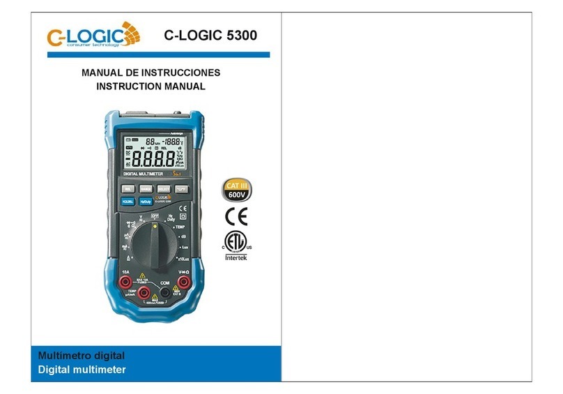 C-LOGIC 5300 User manual