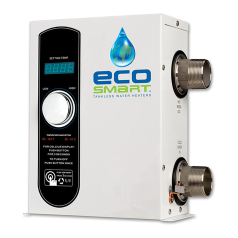 Eco-Smart Eco Spa 5.5 Owner's manual & installation guide