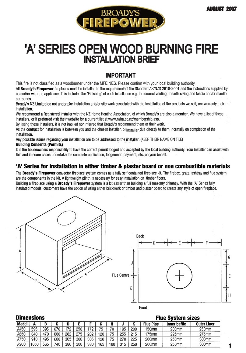 Broady's A Series Installation Brief Broady's A Series Installation Brief