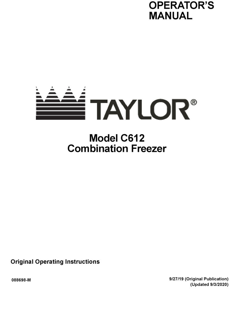 Taylor C612 User manual Taylor C612 User manual