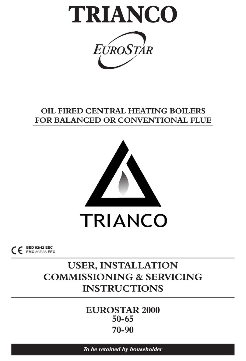 Trianco EUROSTAR 2000 50-65 User, installation, commissioning & servicing instructions