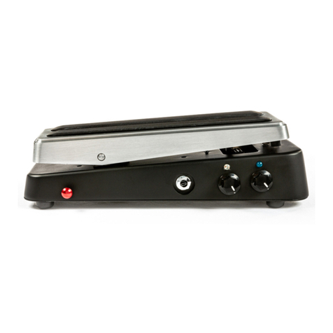Dunlop CRY BABY CUSTOM BADASS WAH manual
