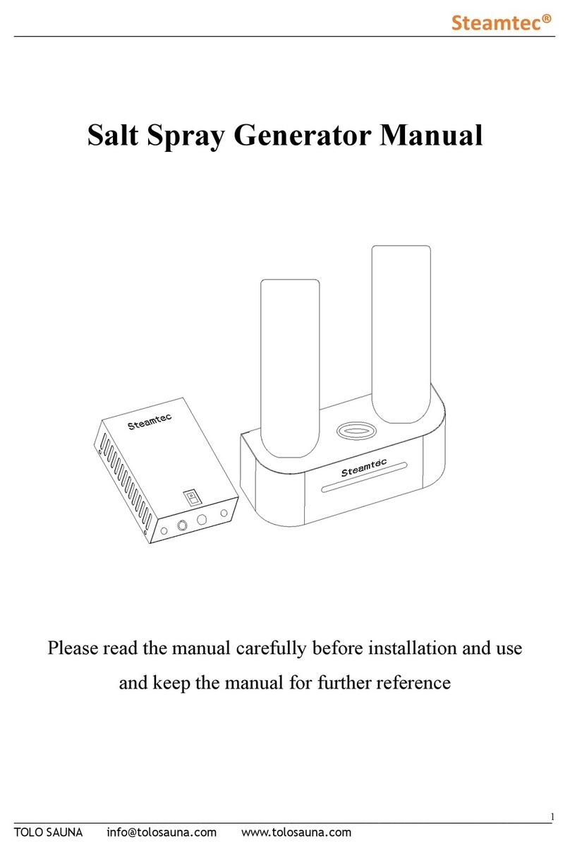 TOLO Steamtec AIO User manual