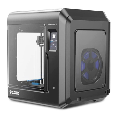 FLASHFORGE 3D PRINTER Adventurer 4 quick start guide