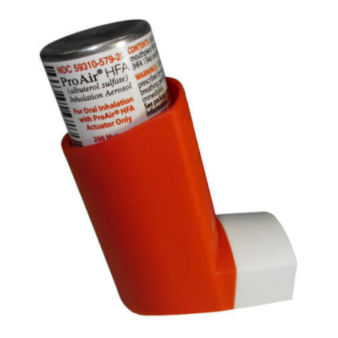 ProAir HFA Inhaler quick start guide