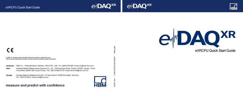 HBM eDAQXR quick start guide
