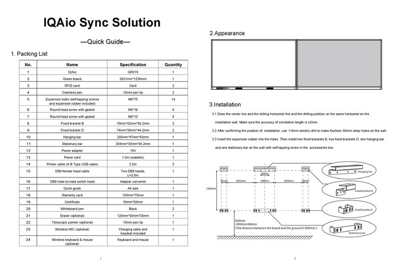 IQBoard IQAio Sync Solution quick guide