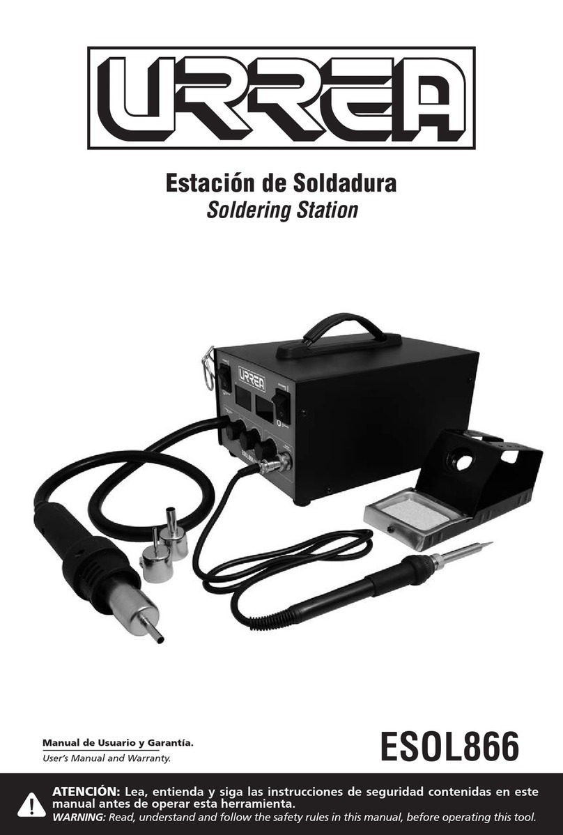 Urrea ESOL866 User's Manual and Warrantly