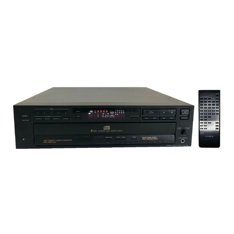 Sony CDP-C515 User manual