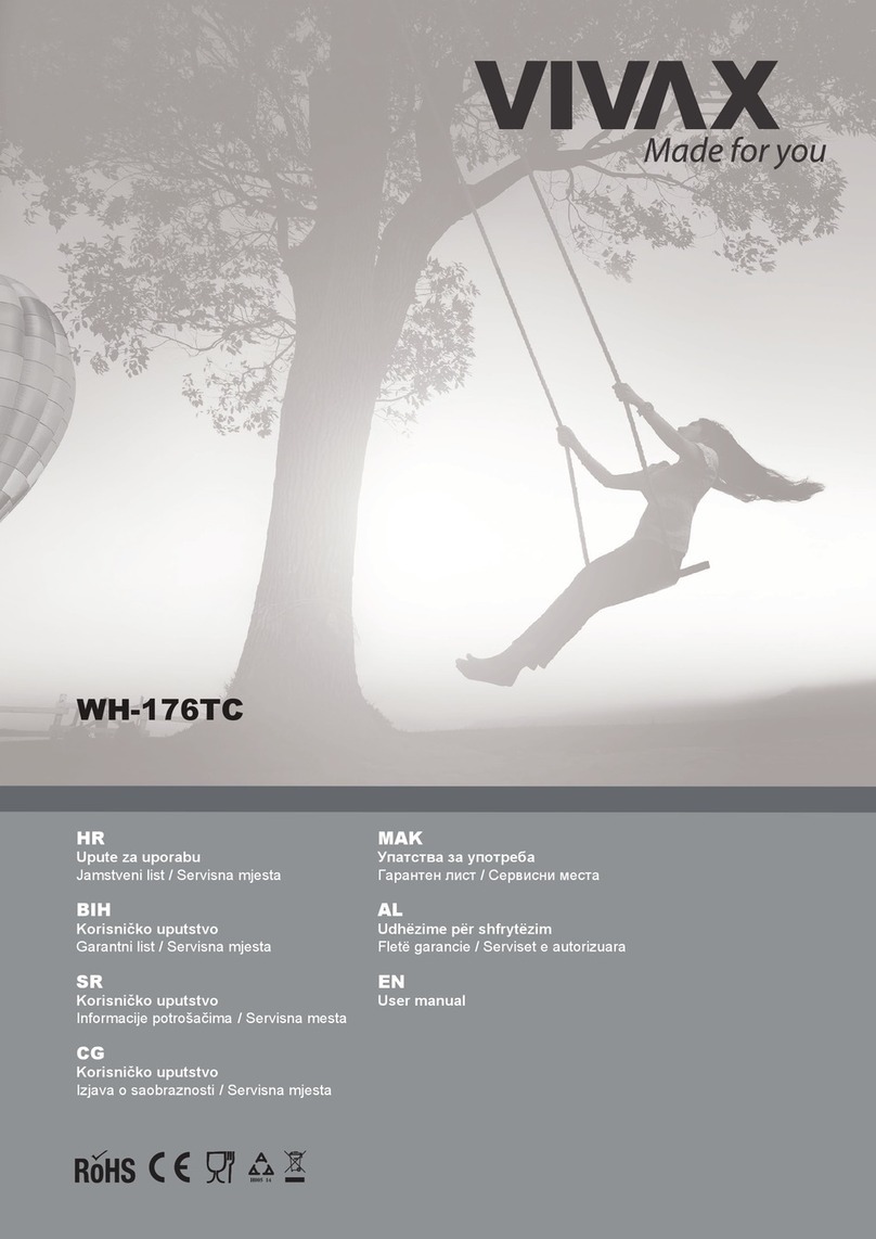 Vivax WH-176TC user manual