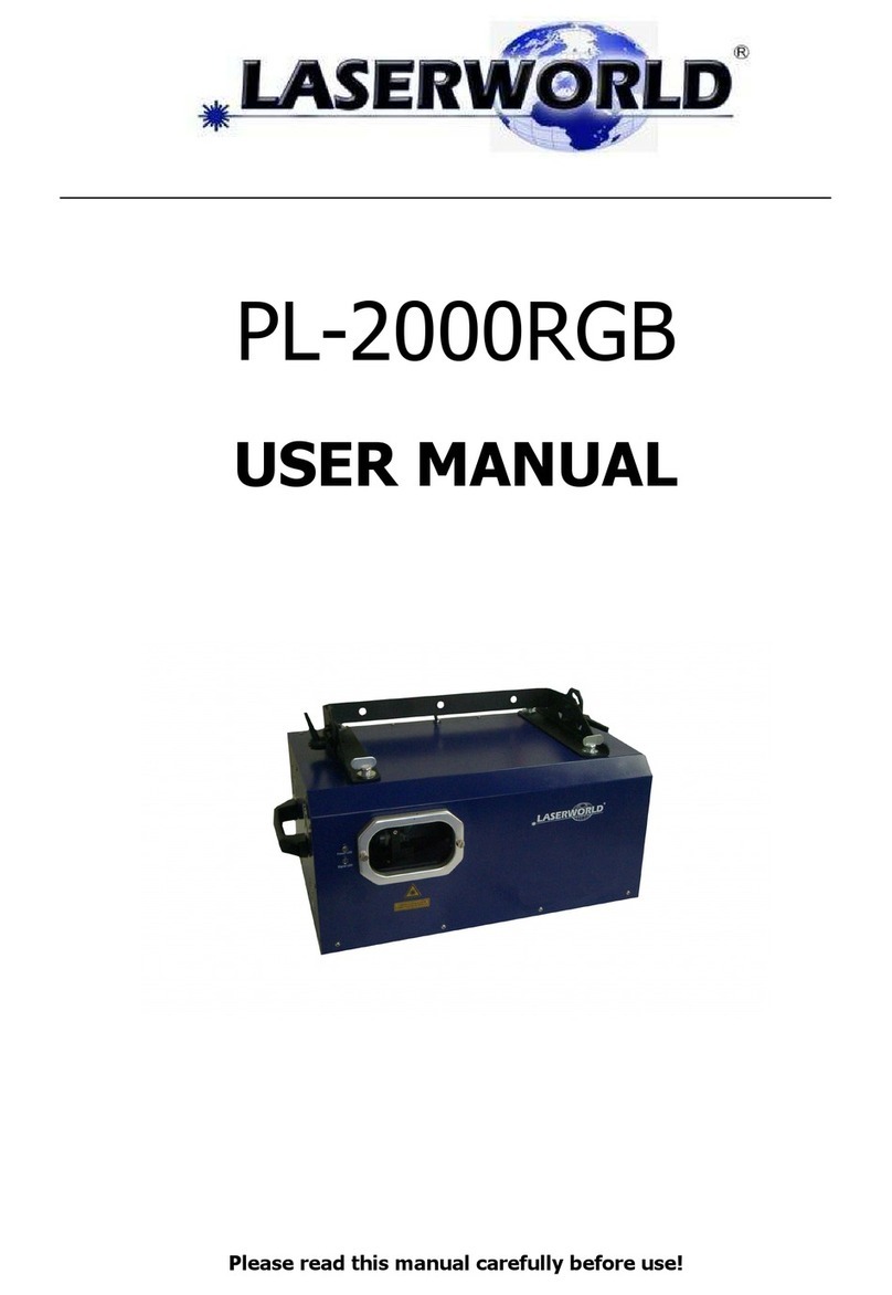 Laserworld PL-2000RGB user manual
