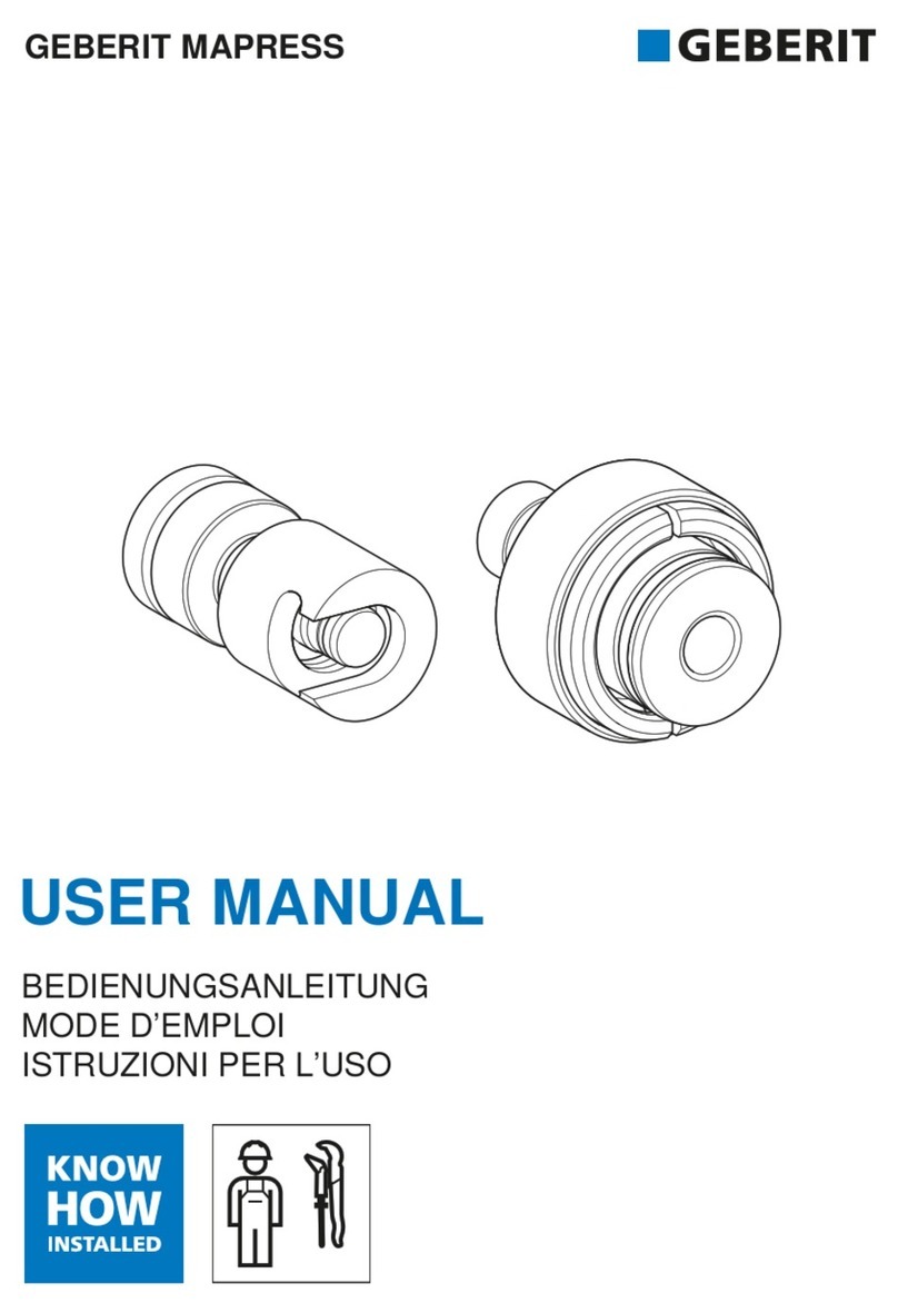 Geberit MAPRESS 90922 User manual