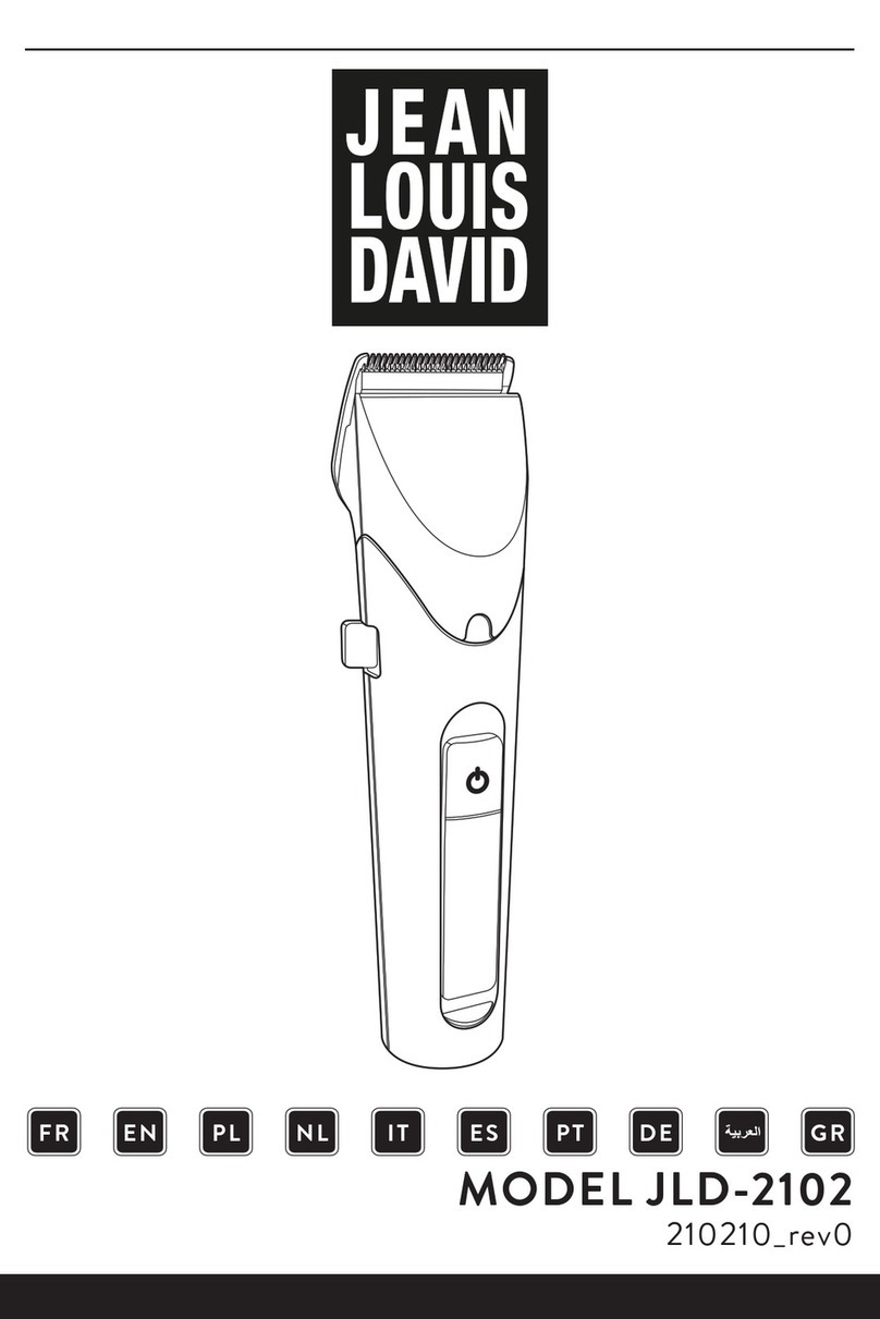 Jean Louis David JLD-2102 manual