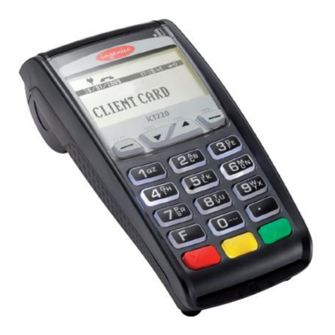 Ingenico AMEX iCT220 User manual