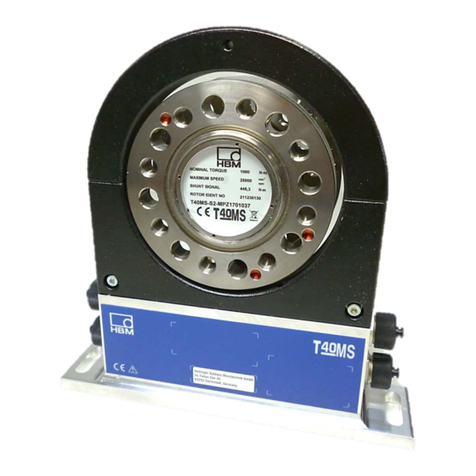 HBM T40MS Mounting instructions
