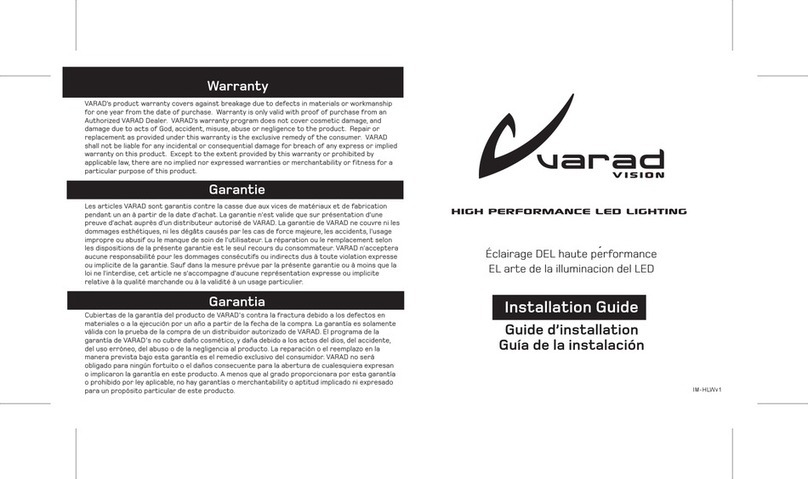 Varad HLW15BL installation guide