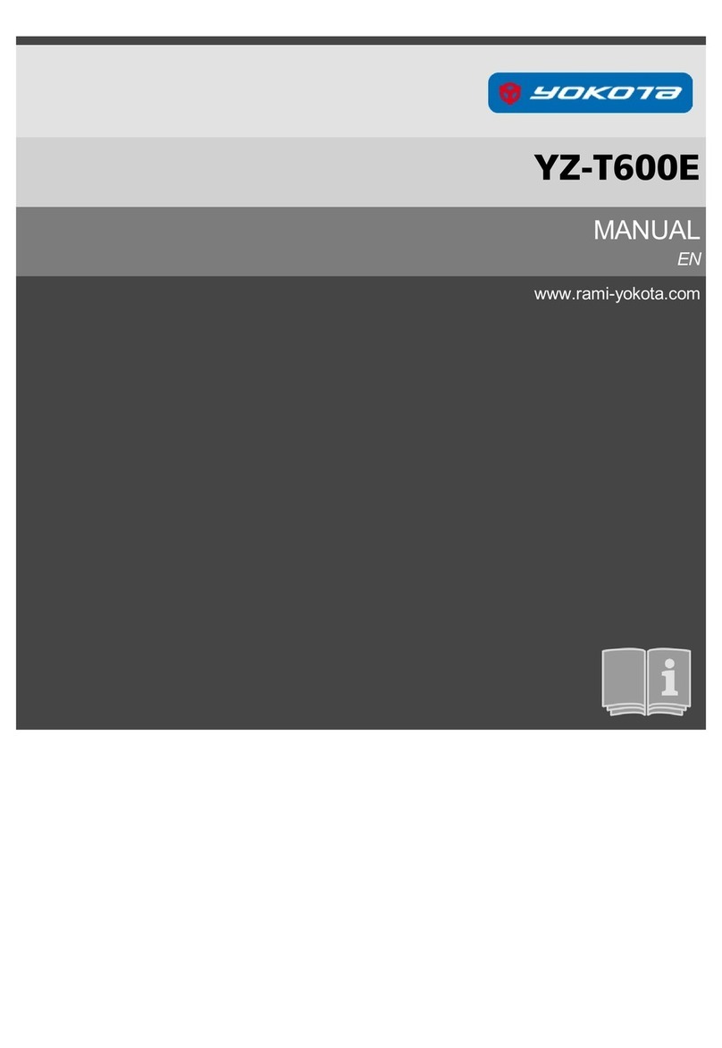 Yokota YZ-T600E User manual
