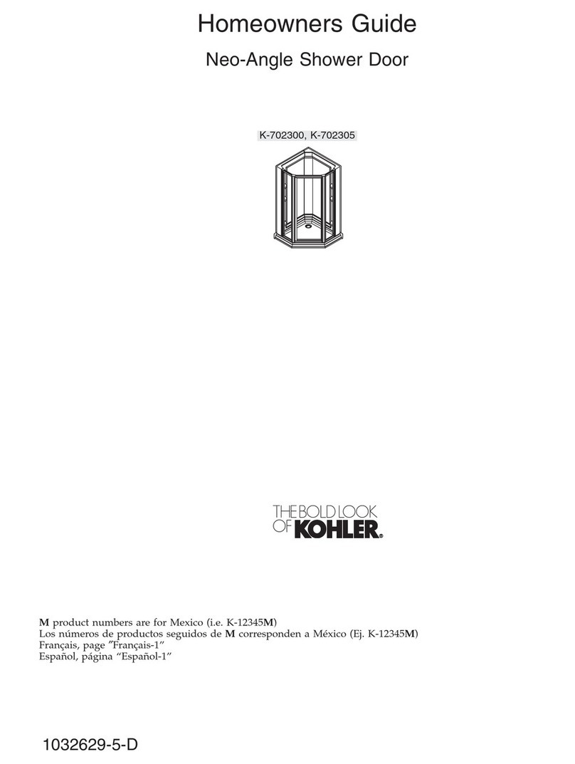 Kohler K-702300 Assembly instructions Kohler K-702300 Assembly instructions