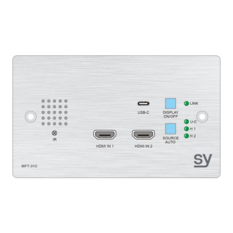 SY MFT-31C User manual