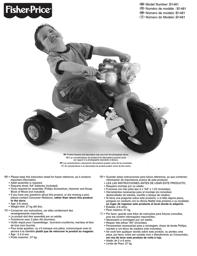 Fisher-Price B1481 Assembly