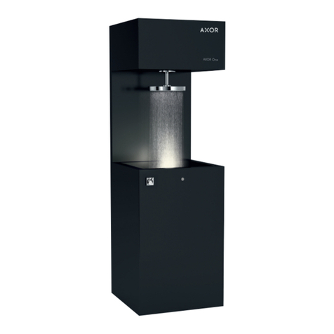 Hans Grohe AXOR ShowTec Fontana PowderRain 91218000 User manual Hans Grohe AXOR ShowTec Fontana PowderRain 91218000 User manual
