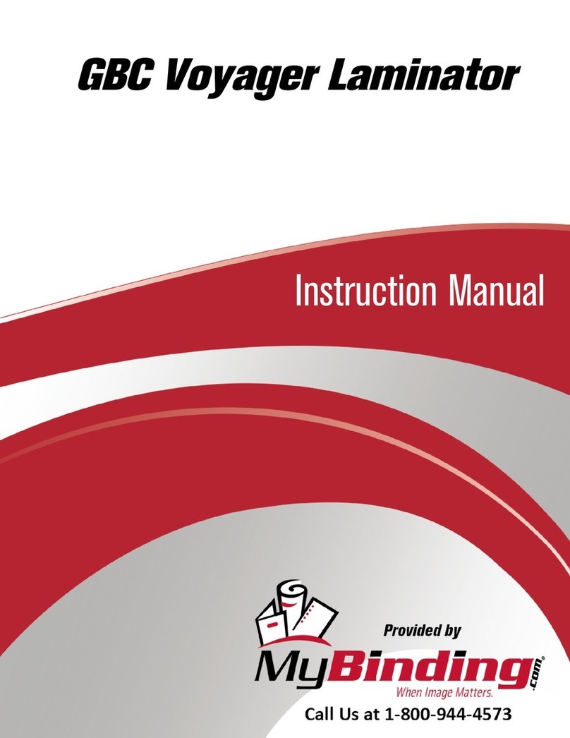 GBC VOYAGER User manual