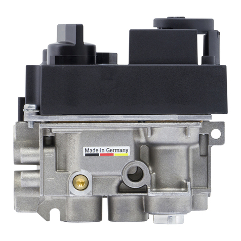 Maxitrol Mertik GV60 Installation and operating instructions
